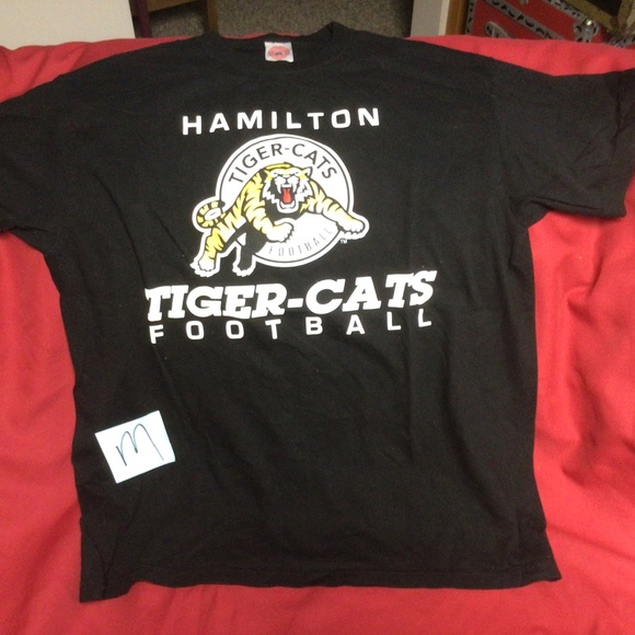 HAMILTON Tiger-Cats tshirt - Picture 1 of 1